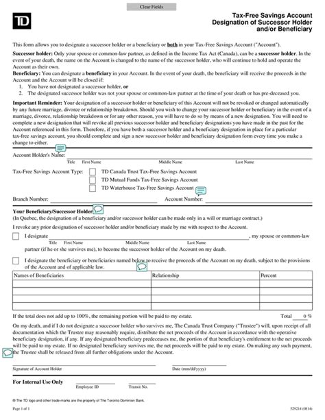 5 Ways To Obtain Td Bank Tax Forms