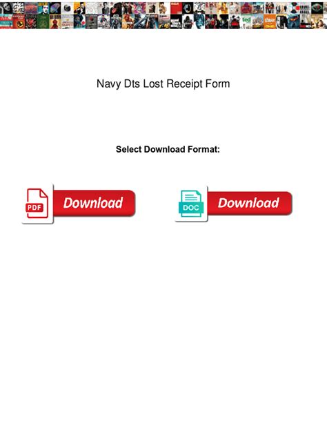 5 Ways To Replace A Lost Dts Receipt Form