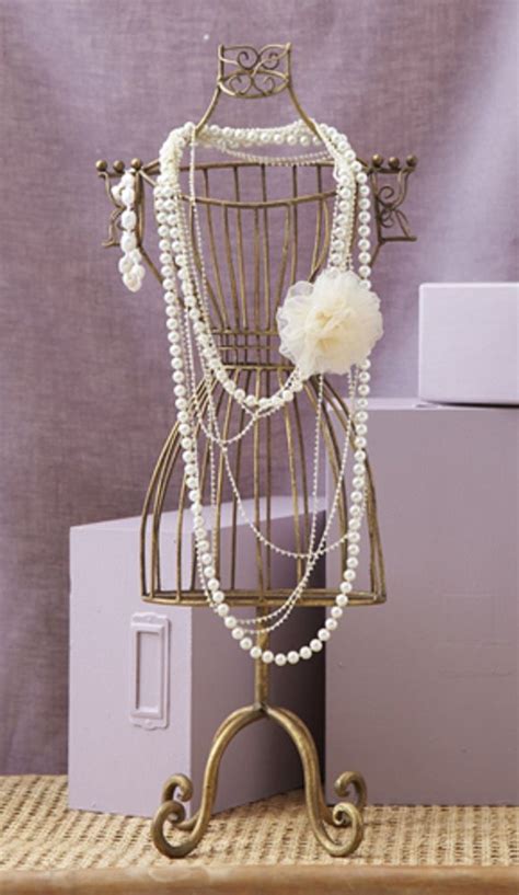 5 Ways To Repurpose A Dress Form As Jewelry Holder