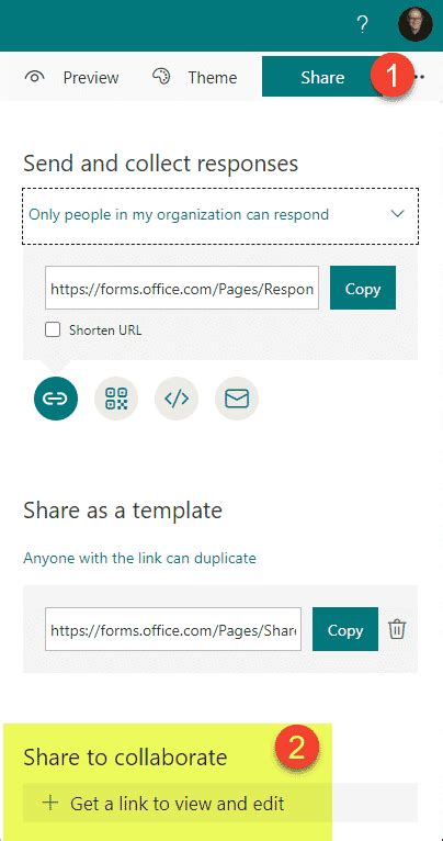 5 Ways To Share A Form In Microsoft Forms