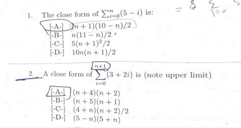 5 Ways To Simplify Closed Form Summation Calculations