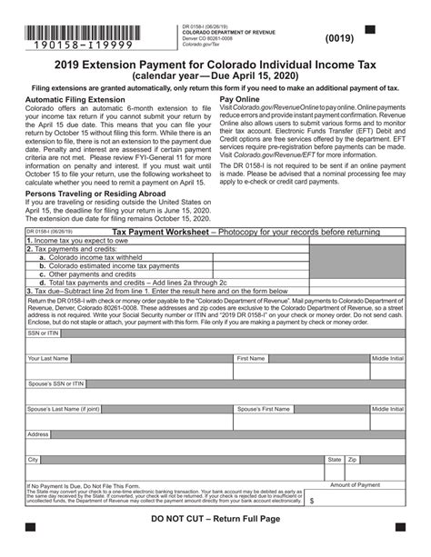 5 Ways To Simplify Colorado Extension Form Filing