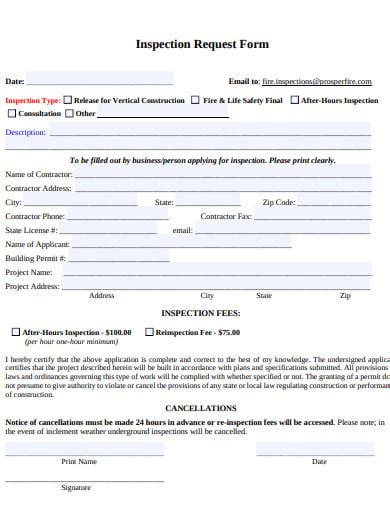 5 Ways To Simplify Wsp Inspection Request Form