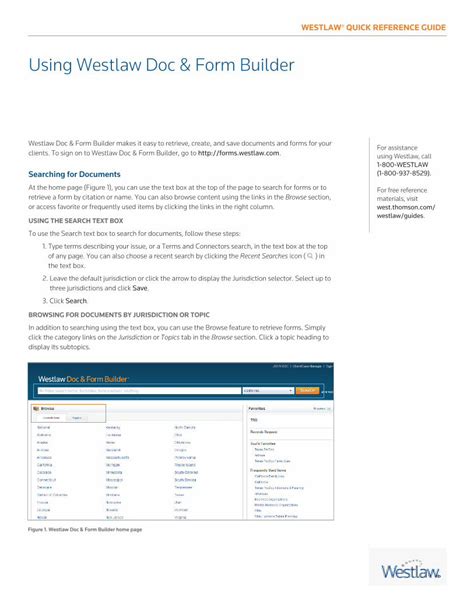 5 Ways To Streamline Document Creation With Westlaw Doc And Form Builder