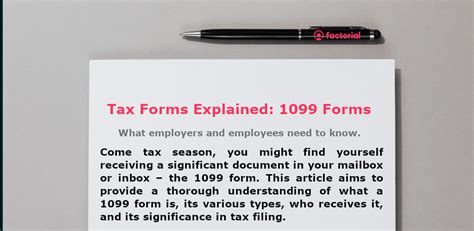 5 Ways To Understand 1099 Form