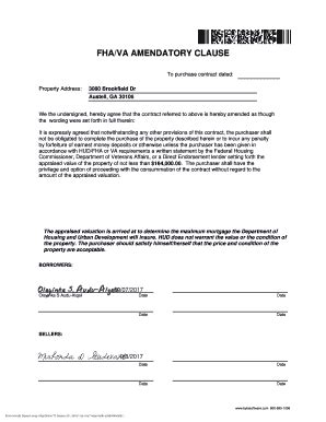 5 Ways To Understand Va Amendatory Clause Form