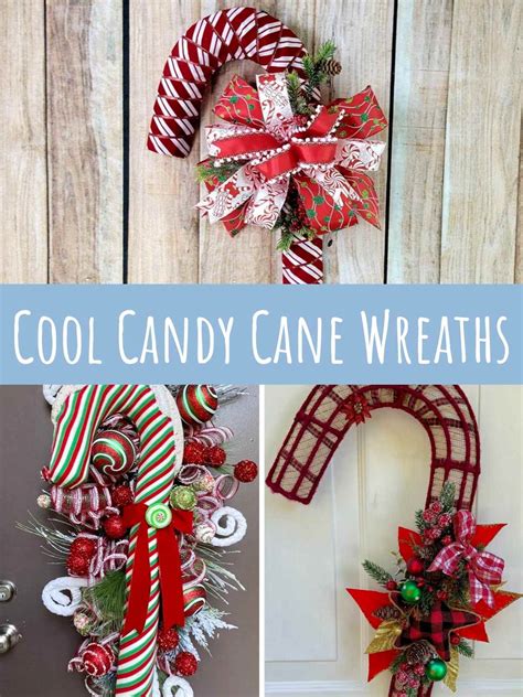 5 Ways To Use A Candy Cane Wreath Form