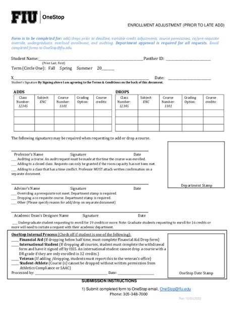 5 Ways To Use Cu Denver Schedule Adjustment Form