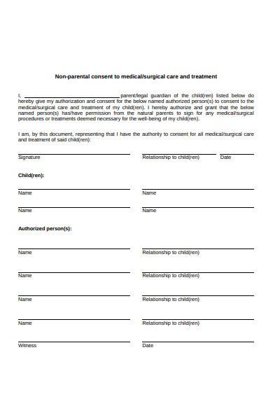 5 Ways To Use Non-Parent Authorization Agreement Form