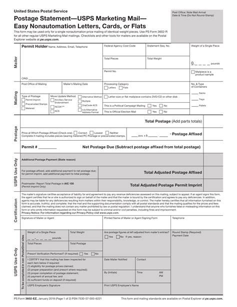 5 Ways To Use Ps Form 3602-Nz For Nonprofit Mail