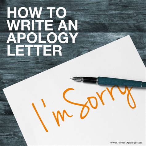 5 Ways To Write A Sincere Twek Apology Form