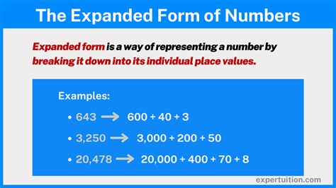 5 Ways To Write Expanded Word Form