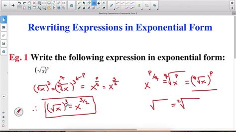 5 Ways To Write Expressions In Exponential Form