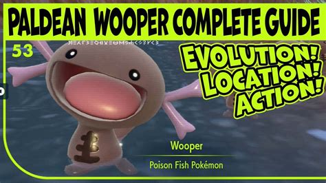 5 Wooper New Form Evolution Ways Revealed