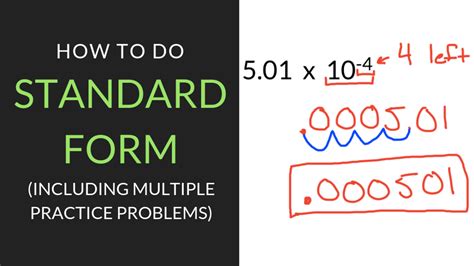 5.93 E 5 In Standard Form Conversion Made Easy