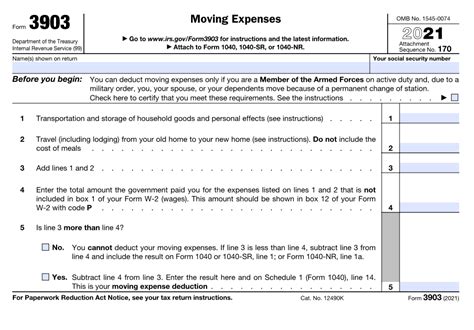 6 Essential Facts About Form 3903 Irs