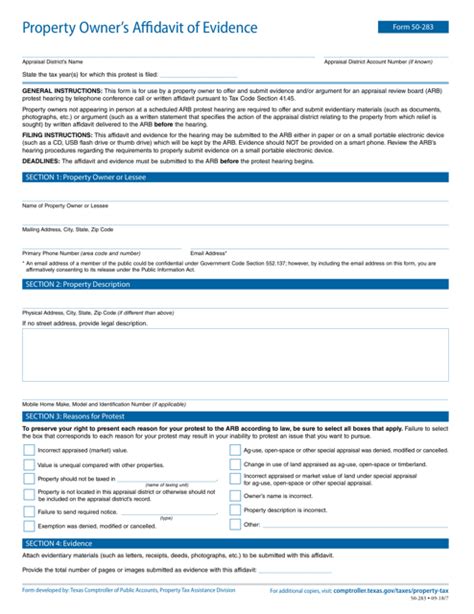 6 Essential Facts About Form 50-283