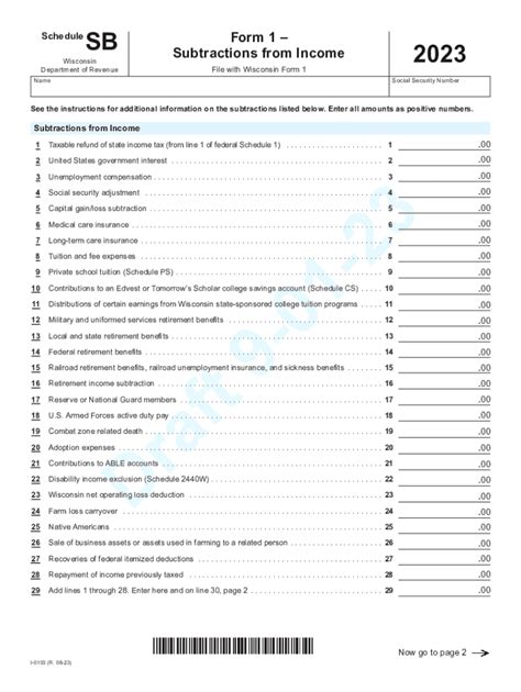 6 Steps To Complete Wisconsin Tax Form 1