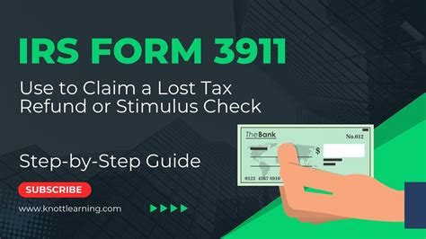 6 Steps To Fill Out Form 3911 For Lost Stimulus Check