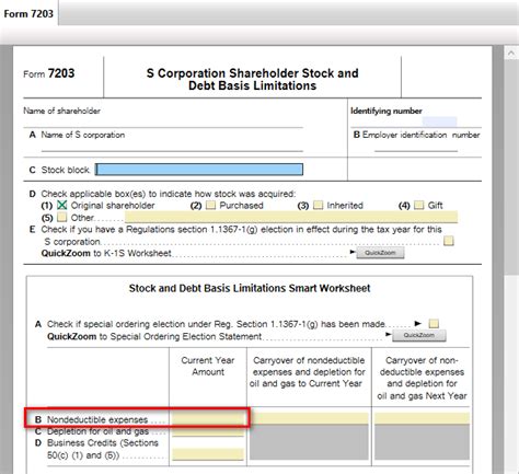 6 Ways To Fill Out Turbotax Form 7203