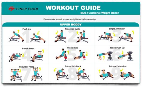 7 Essential Finer Form Bench Workout Chart Exercises