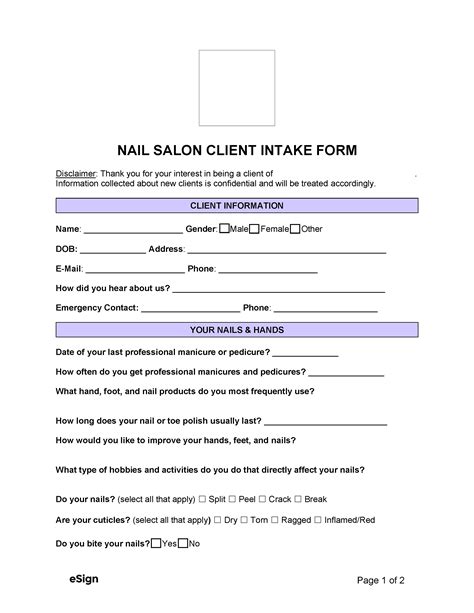 7 Essential Questions For A Nail Client Consultation Form