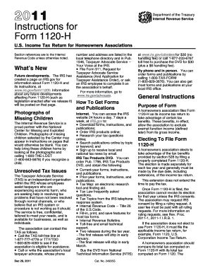 7 Essential Tips For Form 1120-H Instructions