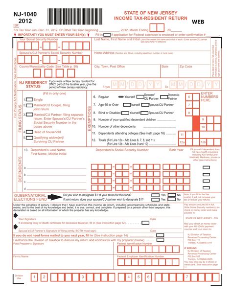 7 Essential Tips For Nj 1040 Form Filing