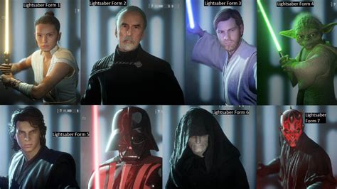 7 Forms Of A Jedi In Star Wars