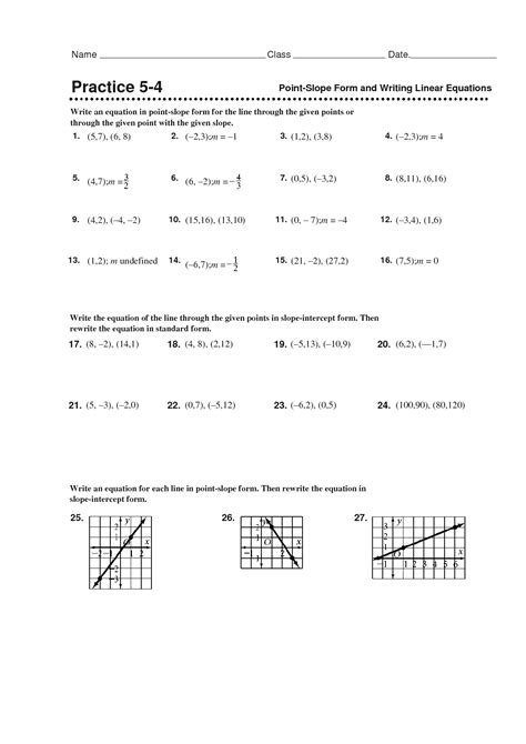 7 Point Slope Form Problems To Try Now