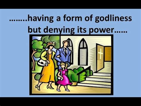 7 Signs Of A Form Of Godliness Without Power