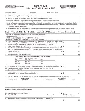 7 Steps To Complete Colorado Form 104