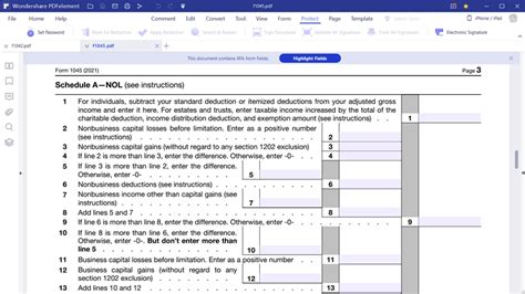 7 Steps To Complete Form 1045 Successfully