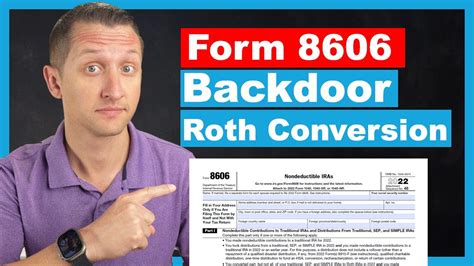 7 Steps To Fill Out Form 8606 For Roth Conversion