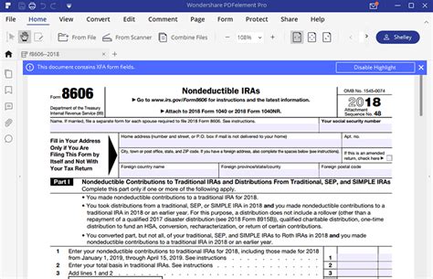 7 Steps To Fill Out Form 8606 With Ease