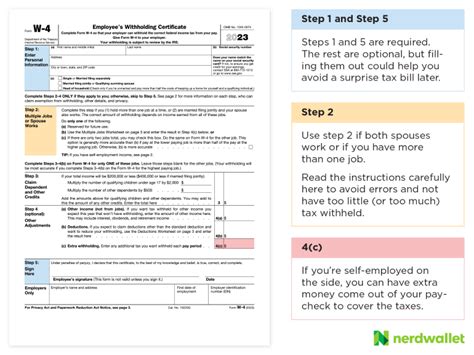 7 Steps To Fill Out L-4 Form Easily