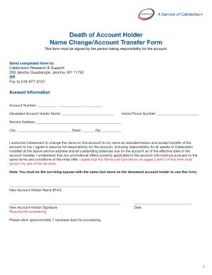 7 Steps To Filling Out An Optimum Name Change Form