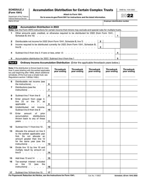 7 Tips For Filing Schedule J Form 1041