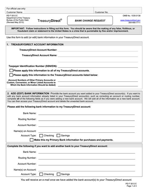 7 Tips For Filing Treasury Direct Form 5512