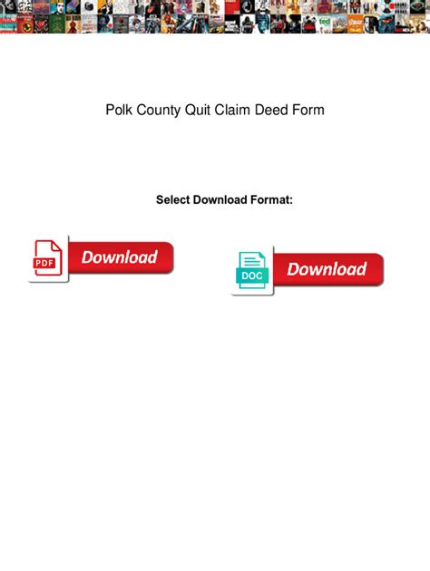 7 Tips For Polk County Quit Claim Deed Form