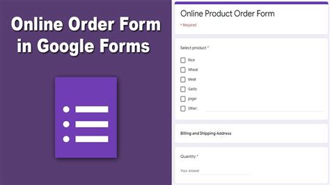 7 Ways To Create Online Order Form In Excel