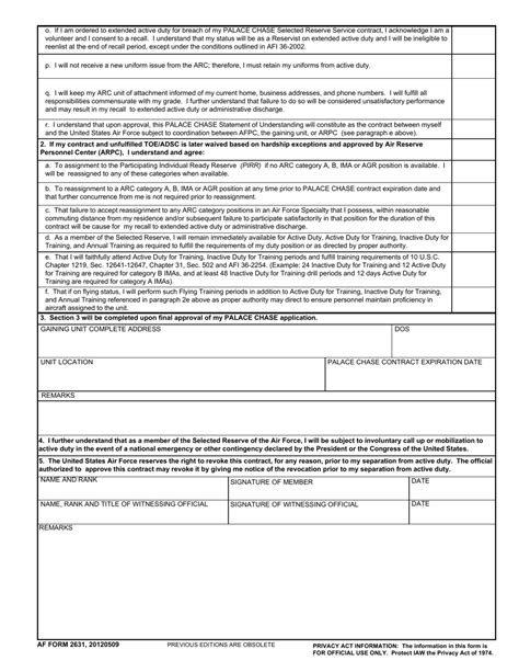 7 Ways To Fill Out Af Form 2631 Correctly