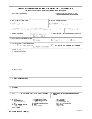 7 Ways To Fill Out Da Form 5248-R Correctly