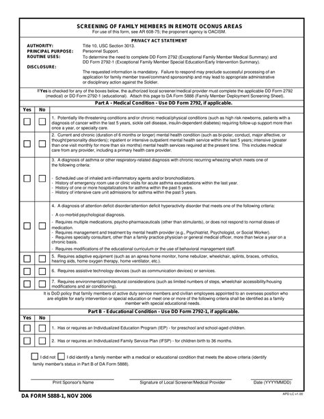 7 Ways To Fill Out Da Form 5888 Correctly