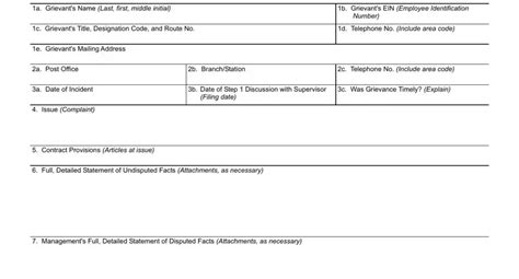 7 Ways To Fill Out Usps Grievance Form 8191