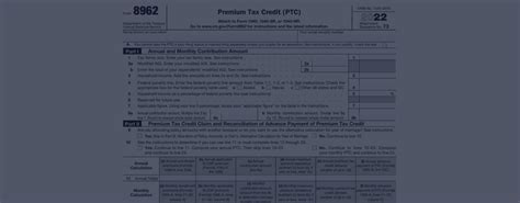 7 Ways To Get Tax Form 8962 Printable