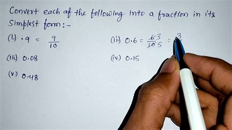 75 As A Fraction In Simplest Form Explained