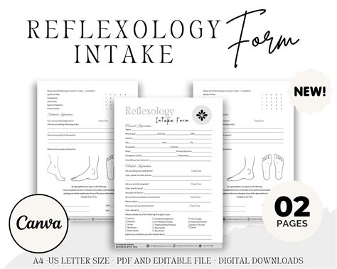 8 Essential Fields For Your Reflexology Intake Form