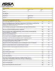 8 Key Details Client Intake Forms Gather For Issa