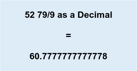 9 In Decimal Form Explained Simply